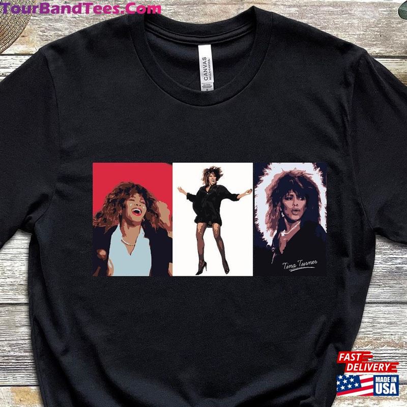 Tina Turner Portrate Tee Musical Queen Of Rock Unisex Classic 29Uf124328 – Utopia Fashion