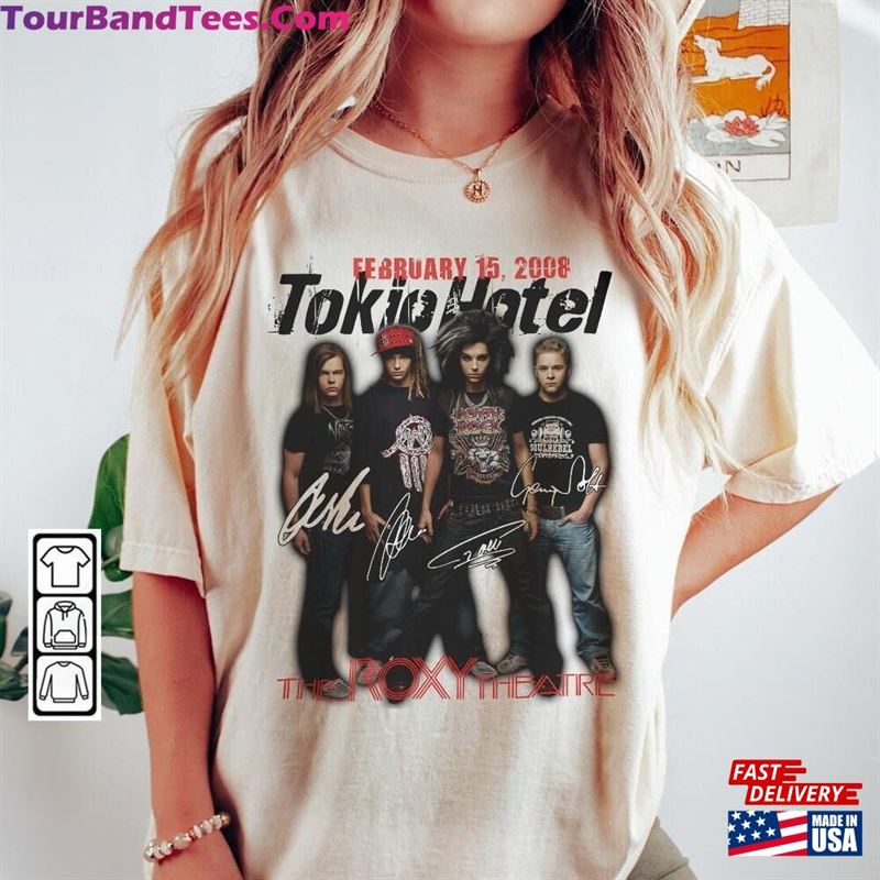 Tokio Hotel Band Music Shirt Concert Merch Unisex Classic 29Uf122748 – Utopia Fashion