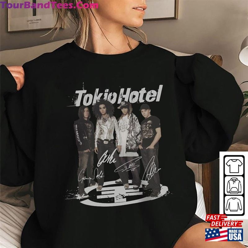 Tokio Hotel Band Music Shirt Concert Merch Sweatshirt Classic 29Uf124334 – Utopia Fashion