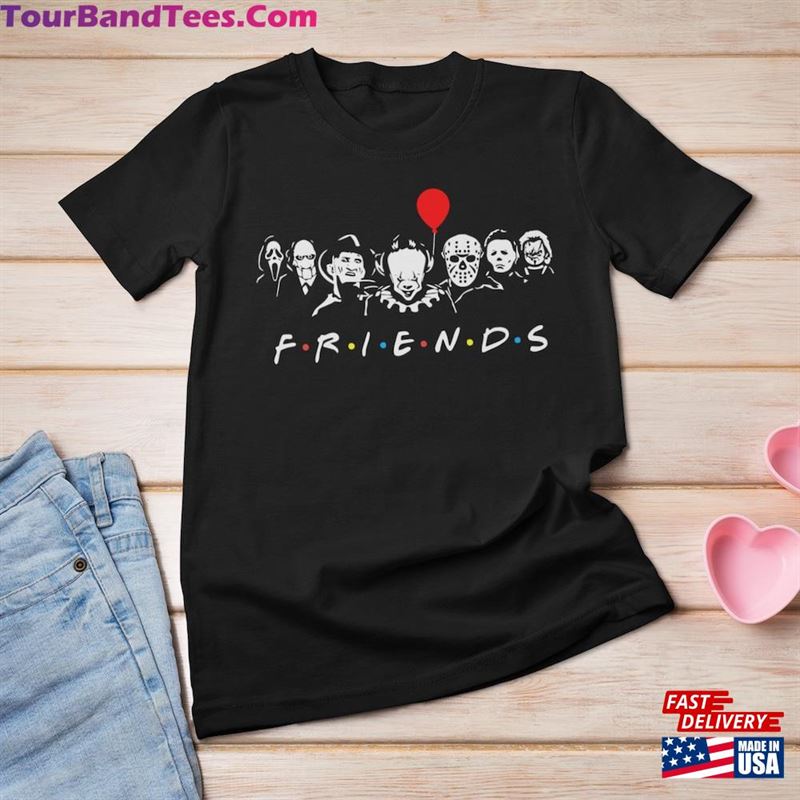 Top Friend Horror Movie Creepy Halloween T-Shirt Friends Shirt Killers Classic Sweatshirt 29Uf122413 – Utopia Fashion