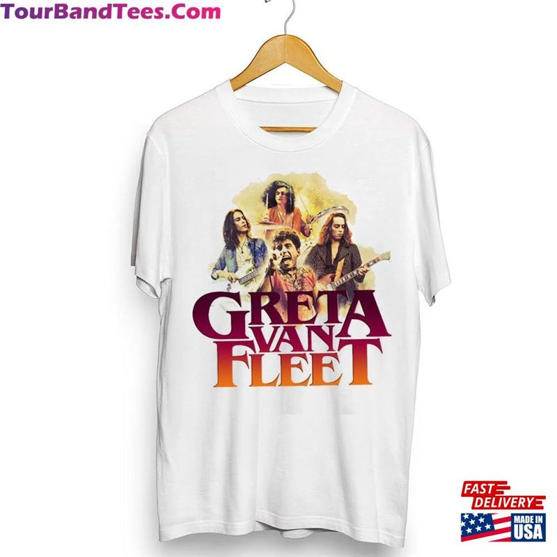 Tour Greta Van Fleet Starcatcher T-Shirt 90S Vintage Te Rock Band Shirt Sweatshirt 29Uf118576 – Utopia Fashion