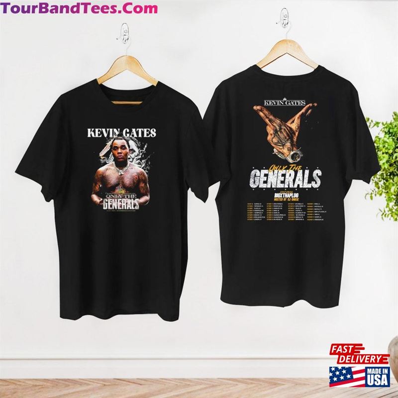 Tour Kevin Gates Only The Generals Shirt Rapper Tee 90S Vintage Hoodie Classic 29Uf123865 – Utopia Fashion