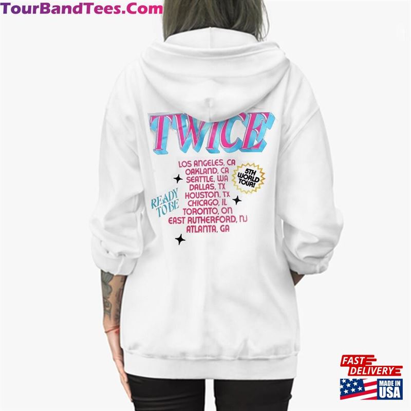 Twice Ready To Be Tour Hoodie 5Th World Shirt Kpop T-Shirt 29Uf136720 – Utopia Fashion