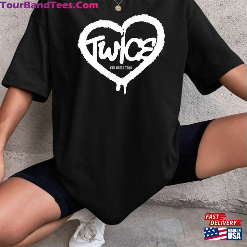 Twice Ready To Be Tour T-Shirt 5Th World Shirt Kpop Sweatshirt 29Uf136782 – Utopia Fashion