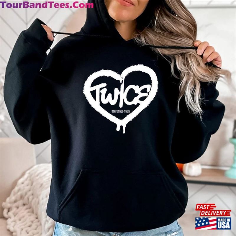 Twice Ready To Be Tour T-Shirt 5Th World Shirt Kpop Sweatshirt 29Uf136782 – Utopia Fashion