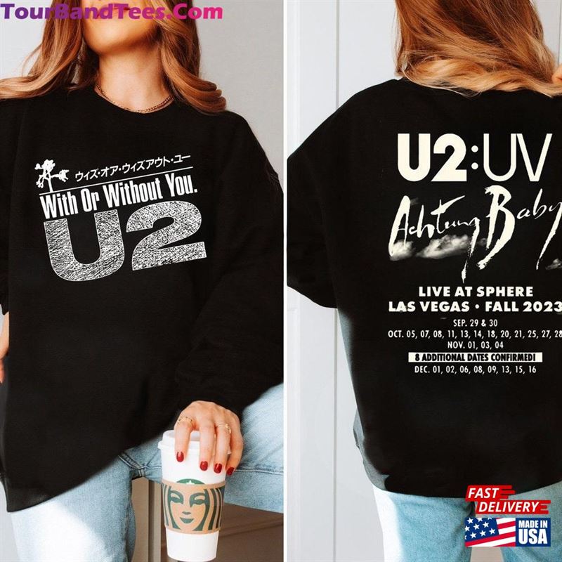 U2 Band Shirt Album Achtung Baby Tour T-Shirt Unisex 29Uf124491 – Utopia Fashion