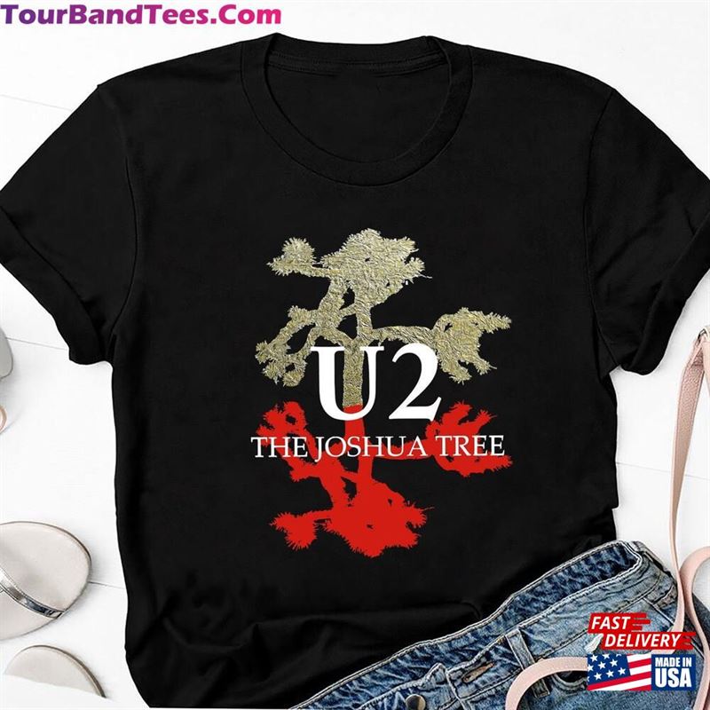 U2 Joshua Tree Graphic Shirt Band 90S Vintage Classic Rock T-Shirt 29Uf124540 – Utopia Fashion