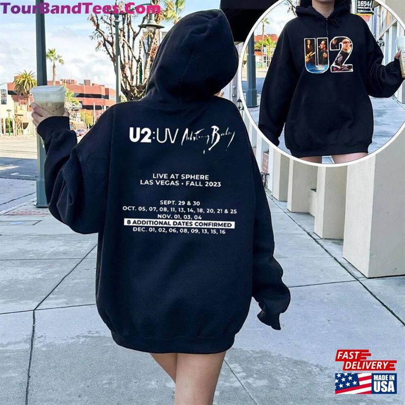 U2 World Tour Sides Shirt Concert Fan Rap Hip Hop Graphic Sweatshirt Classic 29Uf131692 – Utopia Fashion