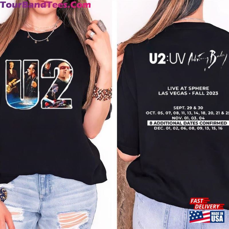 U2 World Tour Sides Shirt Concert Fan Rap Hip Hop Graphic Sweatshirt Classic 29Uf131692 – Utopia Fashion