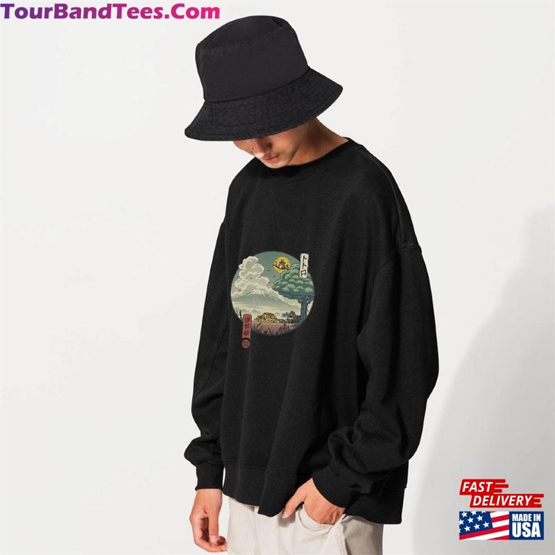 Unisex Totoro Anime Printed Sweatshirt Neighbors Ukiyo Hoodie T-Shirt 29Uf123098 – Utopia Fashion