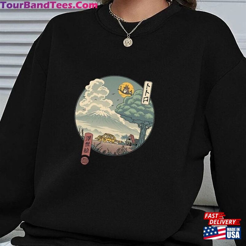 Unisex Totoro Anime Printed Sweatshirt Neighbors Ukiyo Hoodie T-Shirt 29Uf123098 – Utopia Fashion