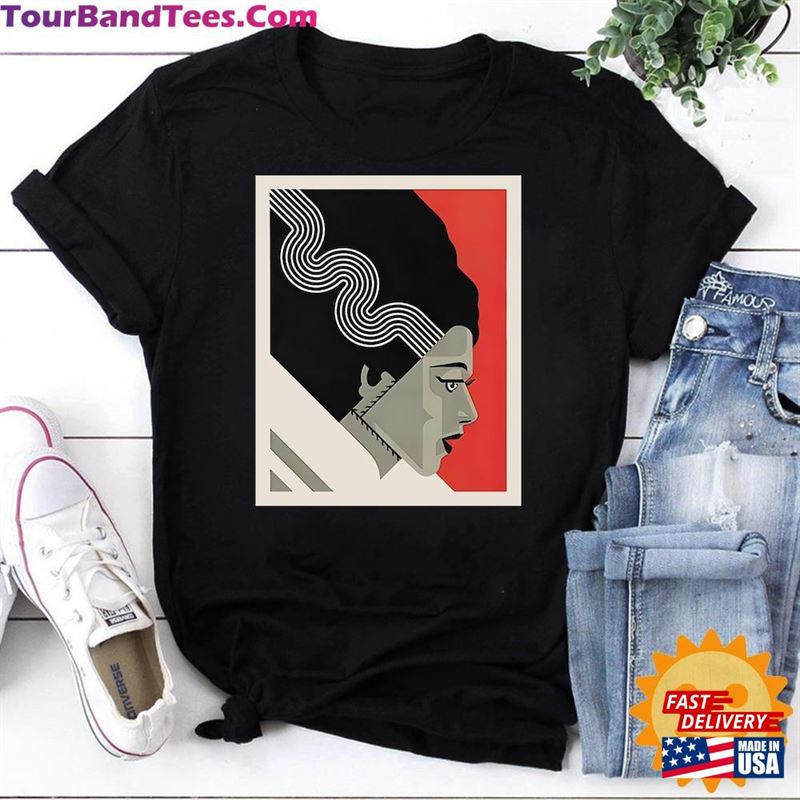 Universal Monsters Bride Of Frankenstein Vintage T-Shirt Halloween Shirt Horror Movie Hoodie 29Uf123829 – Utopia Fashion