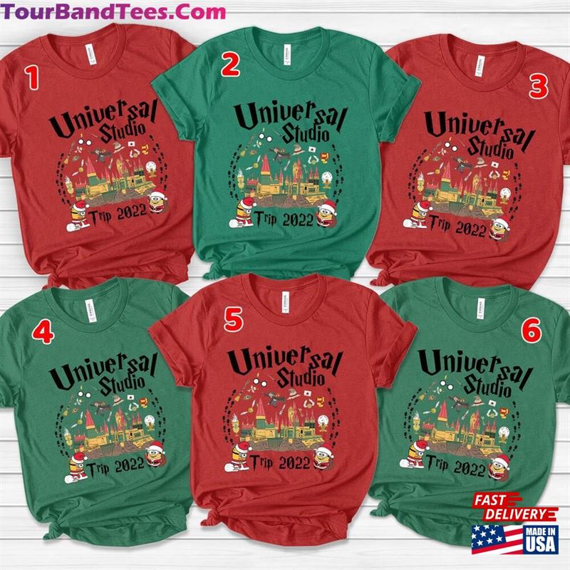 Universal Studios Christmas Shirt Trip Family Hoodie Classic 29Uf124204 – Utopia Fashion