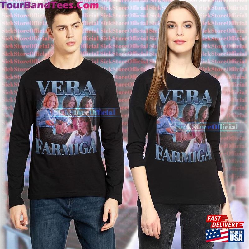 Vera Farmiga Vintage Shirt Homage T-Shirt Fan Tees Sweatshirt 29Uf131878 – Utopia Fashion