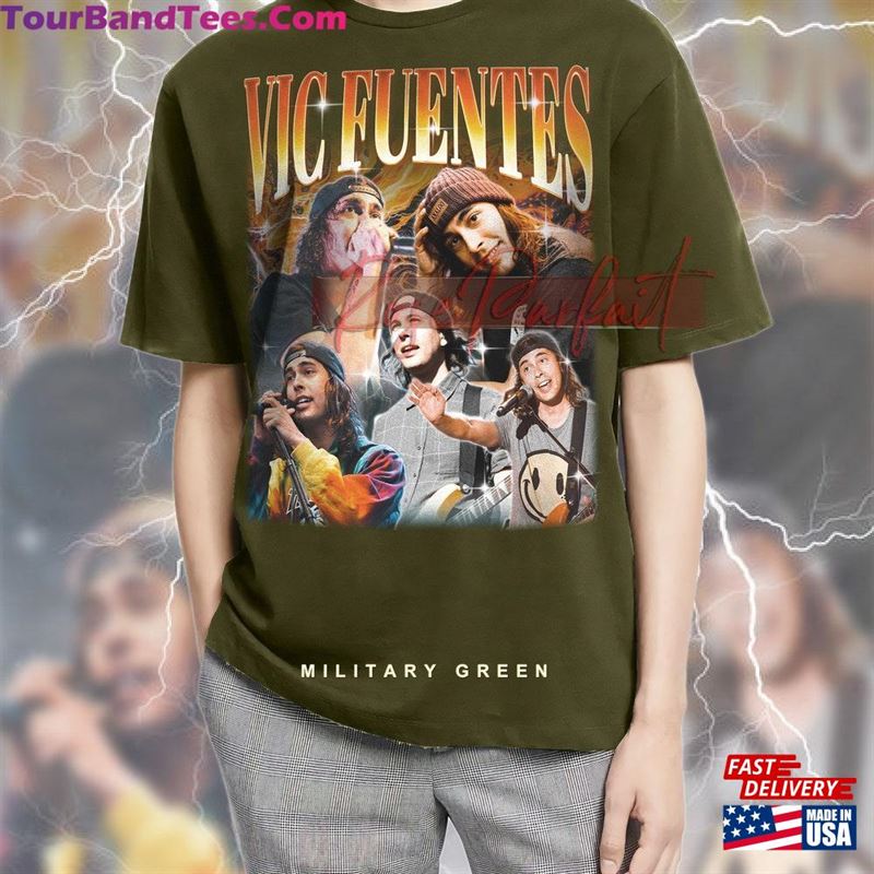 Vic Fuentes Vintage Shirt Homage T-Shirt Fan Tees Sweatshirt 29Uf124124 – Utopia Fashion