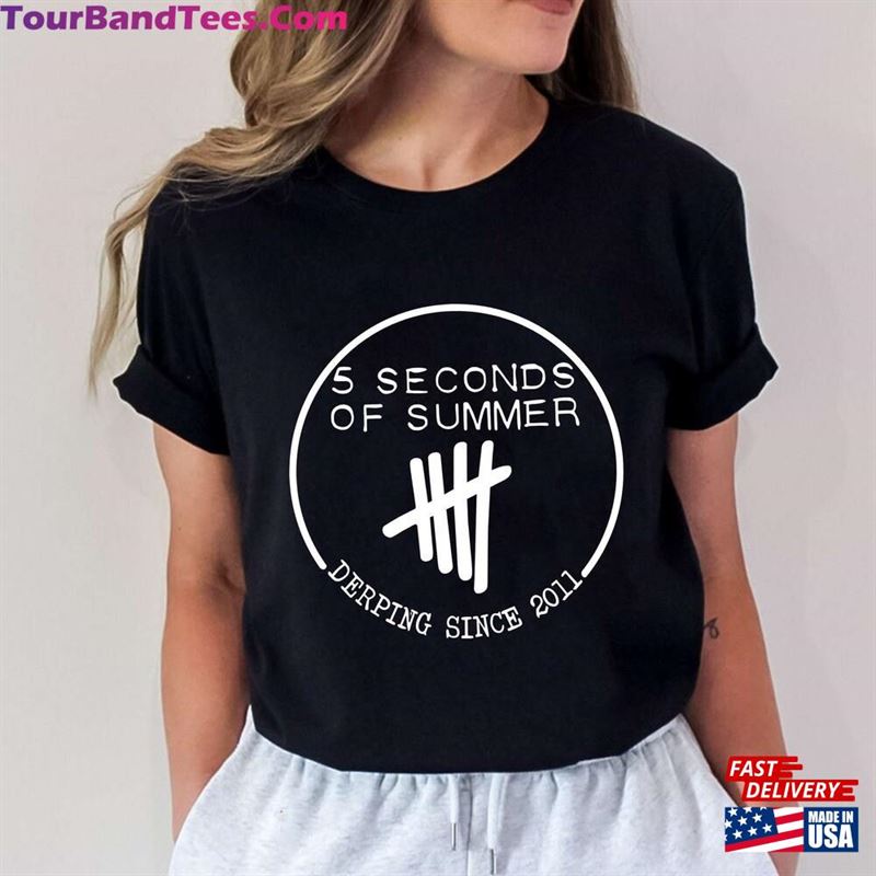 Vintage Seconds Of Summer Since Shirt 5Sos Merch Unisex Sweatshirt 29Uf136710 – Utopia Fashion