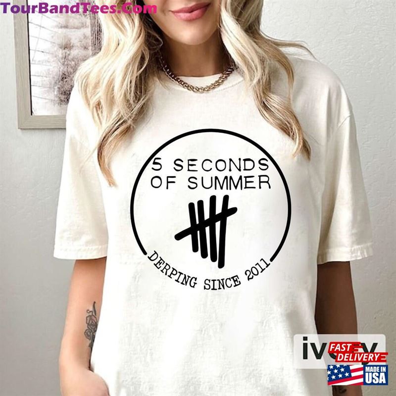 Vintage Seconds Of Summer Since Shirt 5Sos Merch Unisex Sweatshirt 29Uf136710 – Utopia Fashion