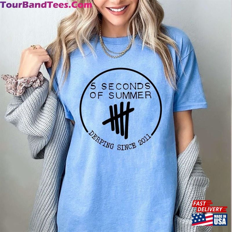 Vintage Seconds Of Summer Since Shirt 5Sos Merch Unisex Sweatshirt 29Uf136710 – Utopia Fashion