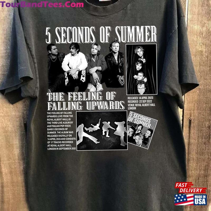 Vintage Seconds Of Summer T-Shirt The Show Tour Sweatshirt 5Sos Pop Rock Band Merch Unisex Classic 29Uf136920 – Utopia Fashion