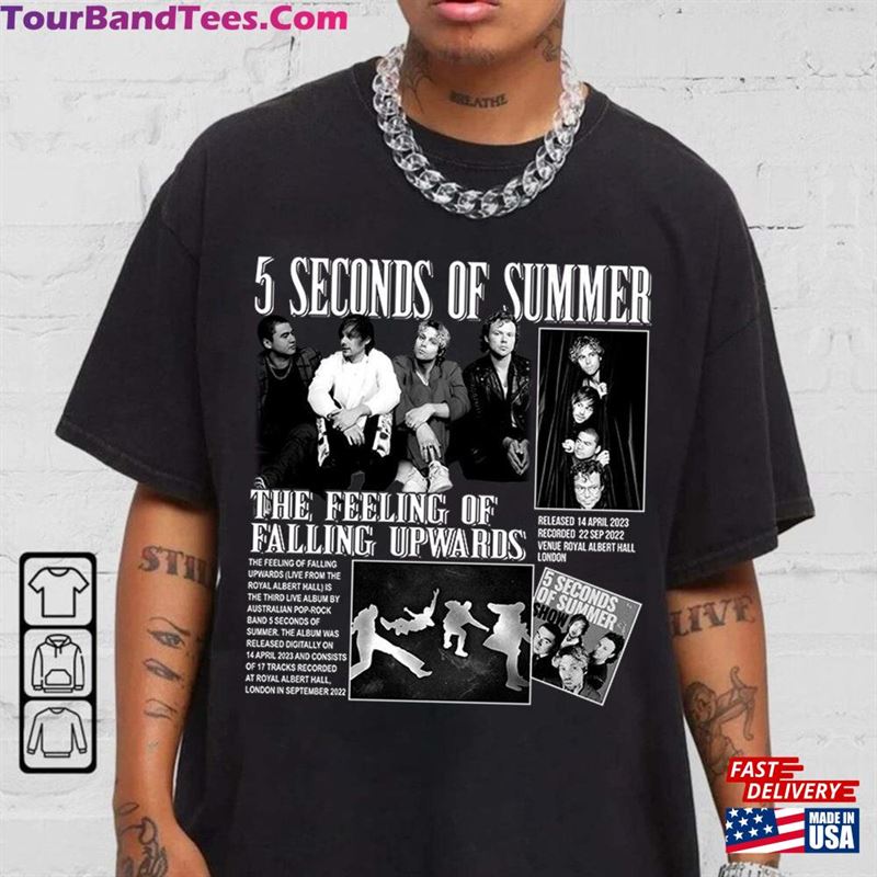 Vintage Seconds Of Summer T-Shirt The Show Tour Sweatshirt 5Sos Pop Rock Band Merch Unisex Classic 29Uf136920 – Utopia Fashion