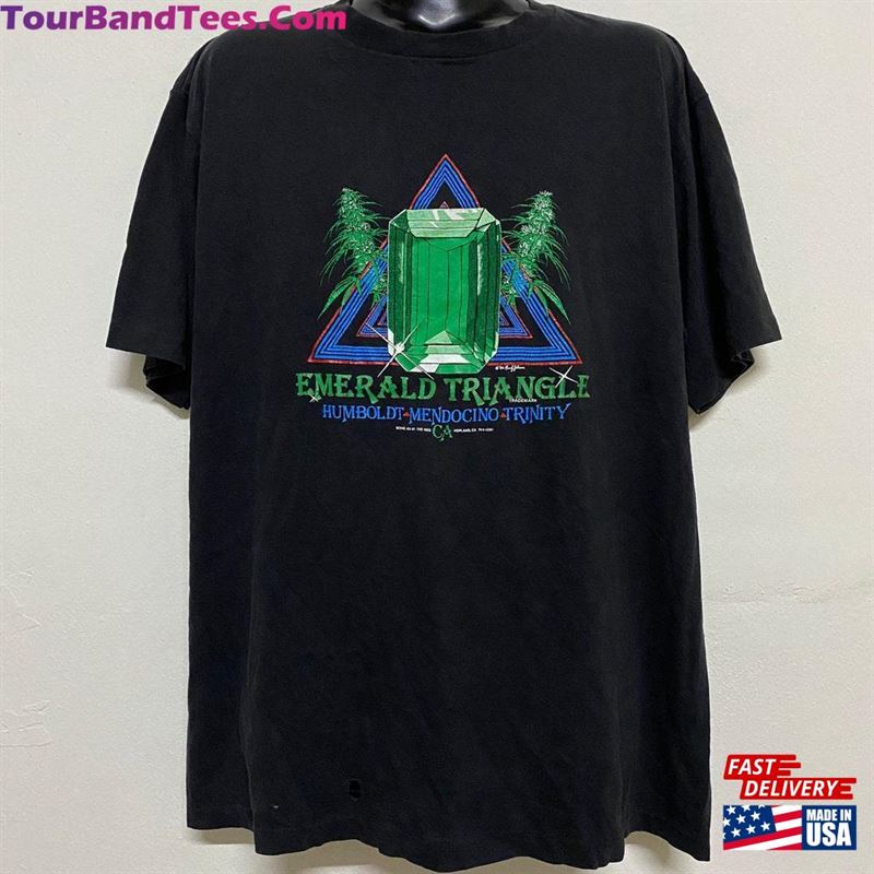 Vintage 80S Emerald Triangle Marijuana By Randy Johnson American Photography T-Shirt Unisex 29Uf123812 – Utopia Fashion