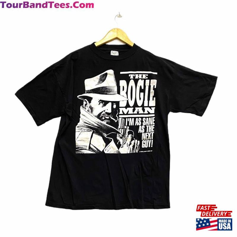 Vintage 90S The Bogie Man I’M As Sane Next Guy Big Image Rare Design American Comic Movie Film Guns Cop Police Rap Promo T T-Shirt Classic 29Uf122798 – Utopia Fashion