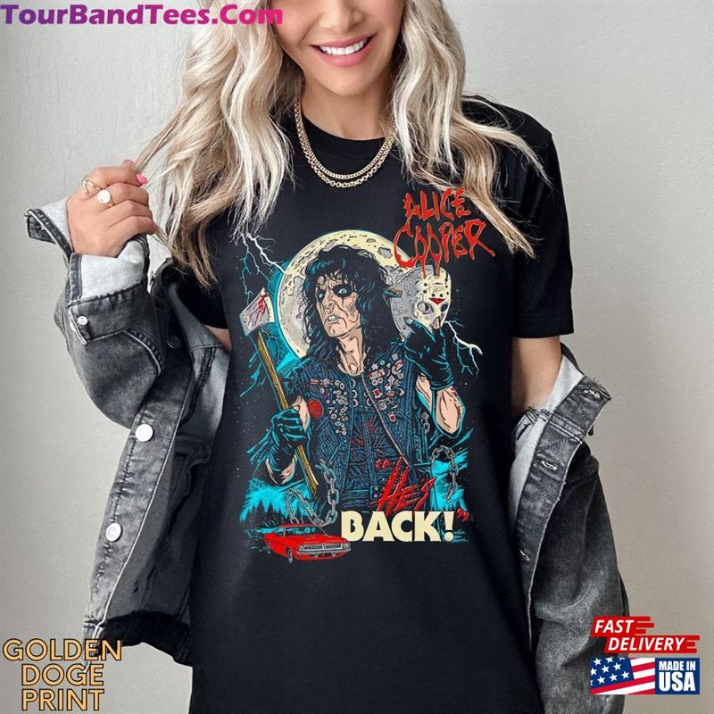 Vintage Alice Cooper Shirt Classic Rock Band Tee Music Icon Merchandise Unisex Sweatshirt 29Uf124289 – Utopia Fashion