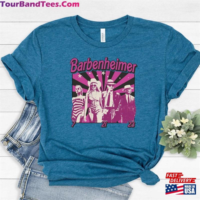 Vintage Barbenheimer Shirt Oppenheimer Funny Movie Unisex Classic 29Uf131383 – Utopia Fashion