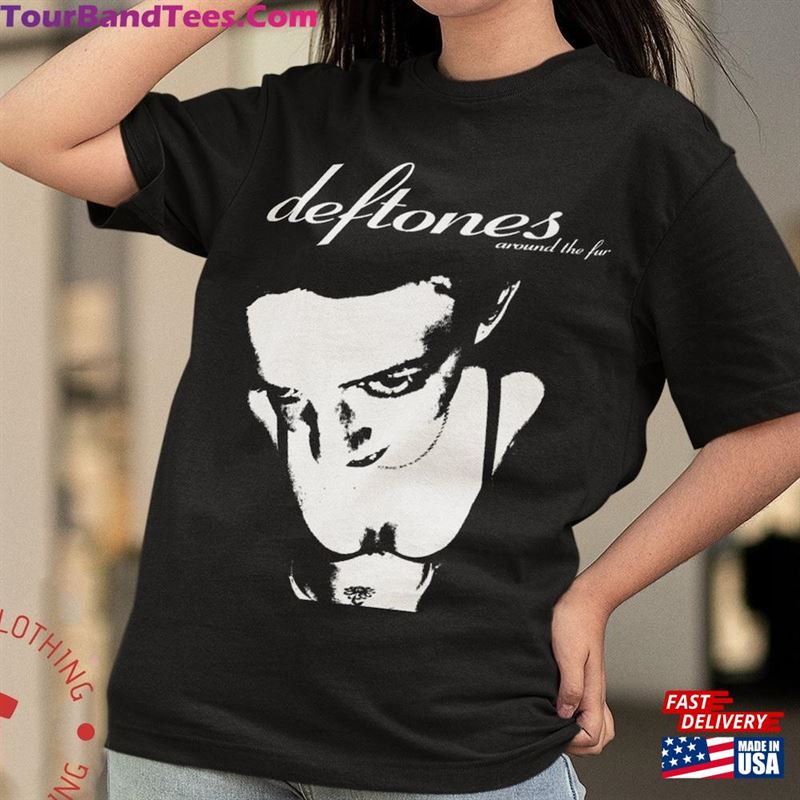 Vintage Bootleg Inspired Tee Deftones Around The Fur T-Shirt Album Shirt Sweatshirt 29Uf123203 – Utopia Fashion