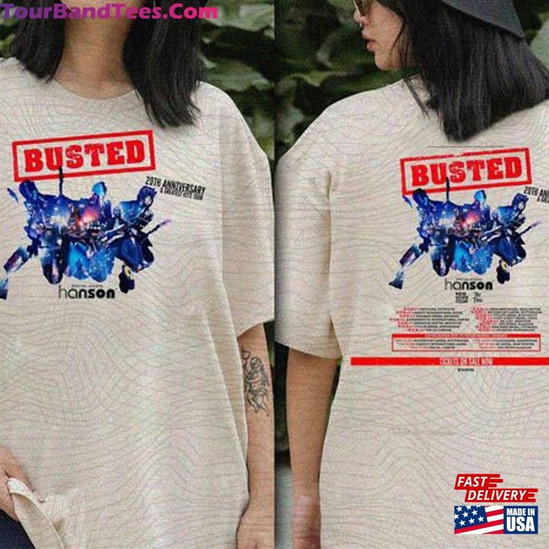 Vintage Busted Tour T-Shirt Music Band Shirt Greatest Hits Shirts Hoodie Classic 29Uf124618 – Utopia Fashion