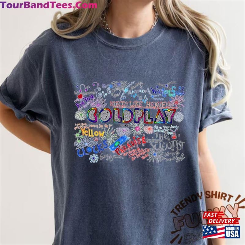 Vintage Coldplay Tour Shirt Music Of The Spheres T-Shirt Merch Sweatshirt Classic Hoodie 29Uf122768 – Utopia Fashion