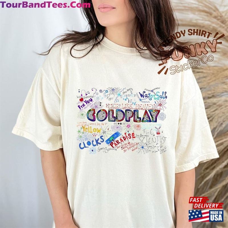 Vintage Coldplay Tour Shirt Music Of The Spheres T-Shirt Merch Sweatshirt Classic Hoodie 29Uf122768 – Utopia Fashion