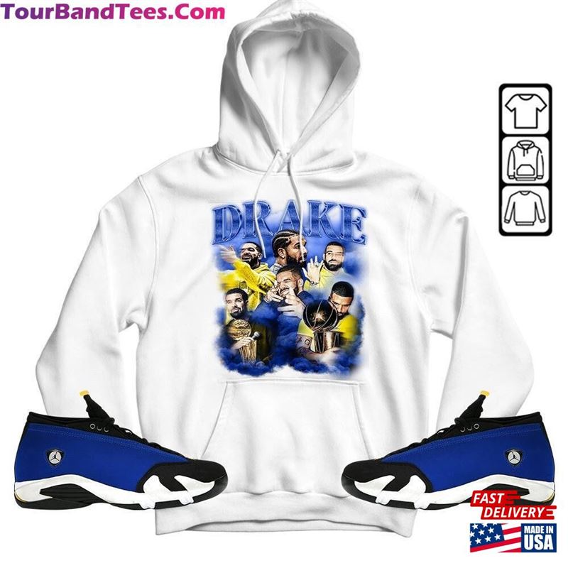 Vintage Drake Bootleg Drizzy Unisex Shirt To Match Sneaker Blue Laney 14S Tee Jordan T-Shirt Hoodie Classic 29Uf122437 – Utopia Fashion