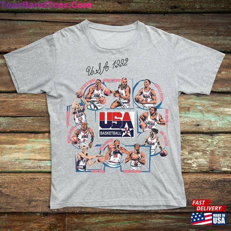 Vintage Dream Team Nba Unisex Tee Shirt For Man Woman Fan Gift Hoodie 29Uf124061 – Utopia Fashion