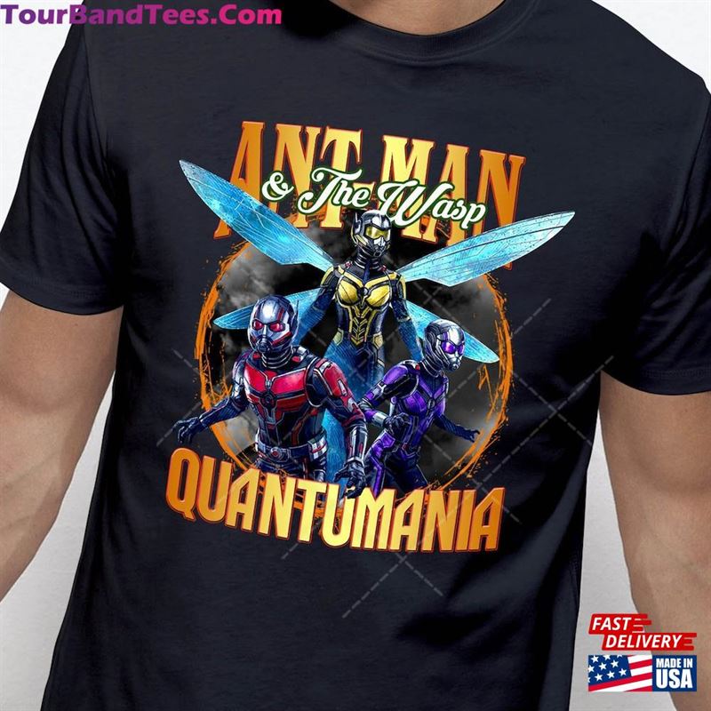 Vintage Graphic Gold Text Ant Man And The Wasp Quantumania Paul Rudd Hoodie Unisex 29Uf123438 – Utopia Fashion