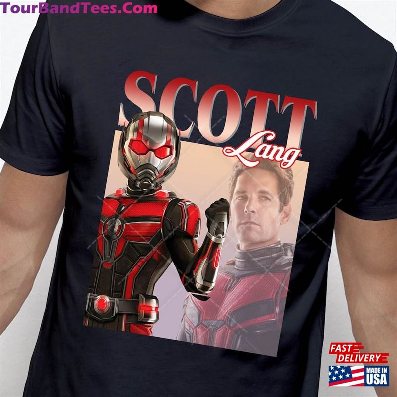 Vintage Graphic Scott Lang Ant Man Paul Rudd T-Shirt Unisex 29Uf123449 – Utopia Fashion