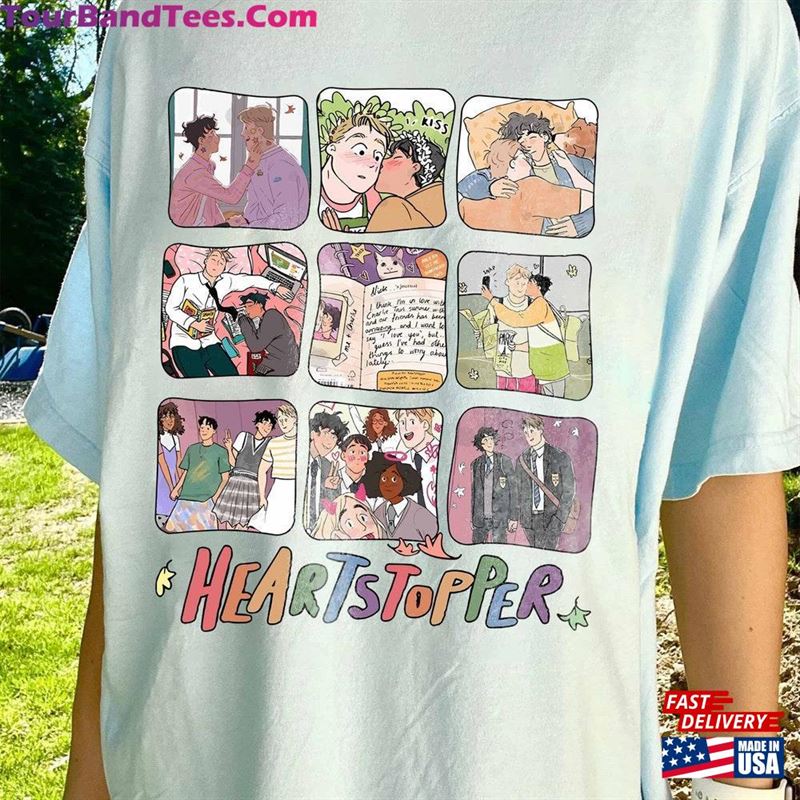 Vintage Heartstopper Season Shirt Nick And Charlie Kit Connor Classic Unisex 29Uf131586 – Utopia Fashion