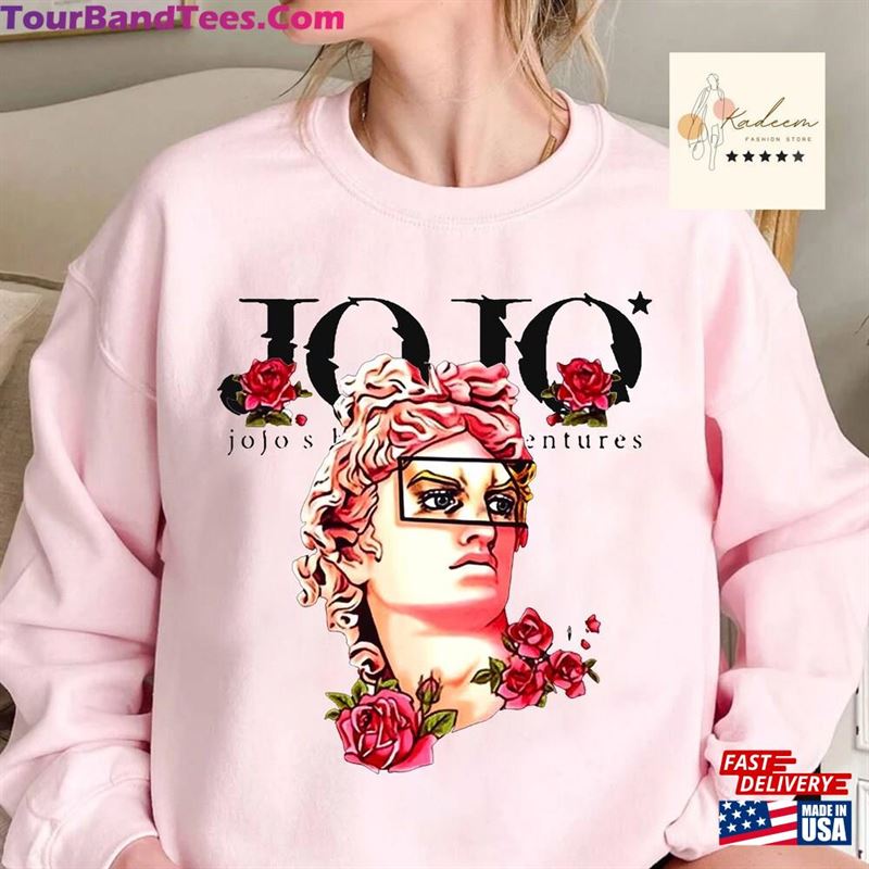 Vintage Jojo Bizarre Adventure Crewneck Sweatshirt Unisex’S Anime Sweater Hoodie 29Uf131682 – Utopia Fashion