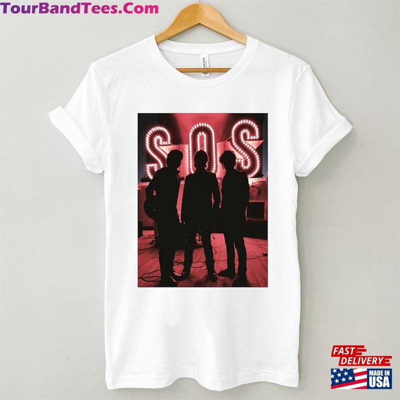 Vintage Jonas Brothers Sos Shirt Five Albums One Night Tour Classic Unisex 29Uf122743 – Utopia Fashion