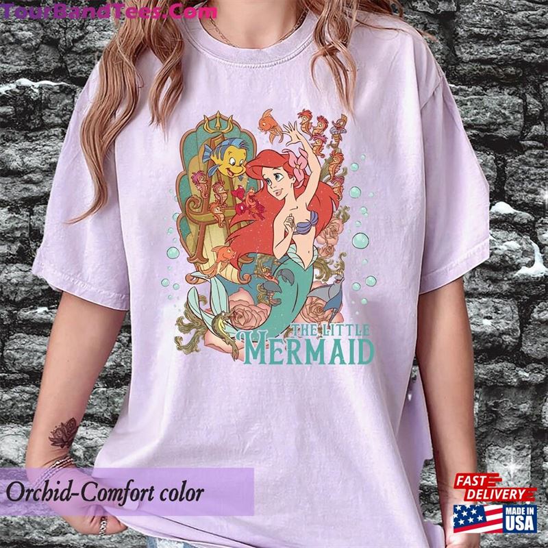 Vintage Little Mermaid Shirt Ariel Unisex Hoodie 29Uf118843 – Utopia Fashion