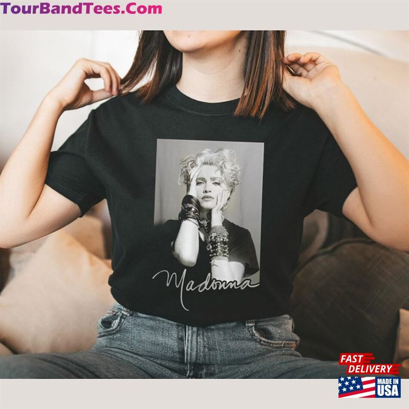 Vintage Madonna Shirt Graphic T-Shirt Concert Tee Sweatshirt Classic 29Uf124428 – Utopia Fashion