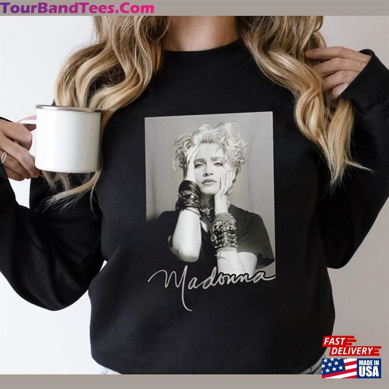 Vintage Madonna Shirt Graphic T-Shirt Concert Tee Sweatshirt Classic 29Uf124428 – Utopia Fashion