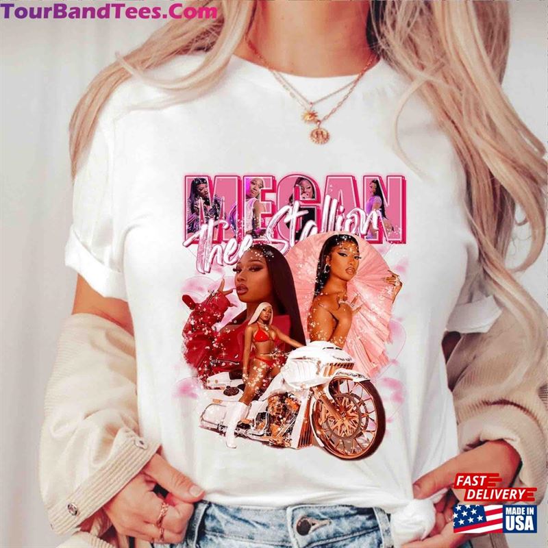 Vintage Megan Thee Stallion Shirt Rapper Bootleg Sweatshirt Hoodie 29Uf118405 – Utopia Fashion