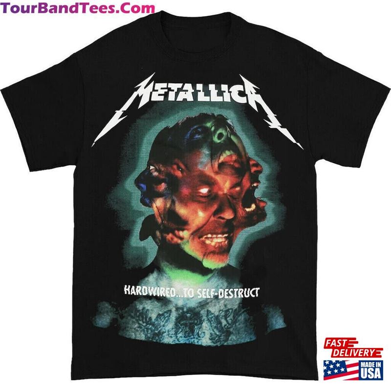 Vintage Metallica Band Tee Summer Sanitarium Tour Rock Shirt Concert T-Shirt Unisex 29Uf123587 – Utopia Fashion