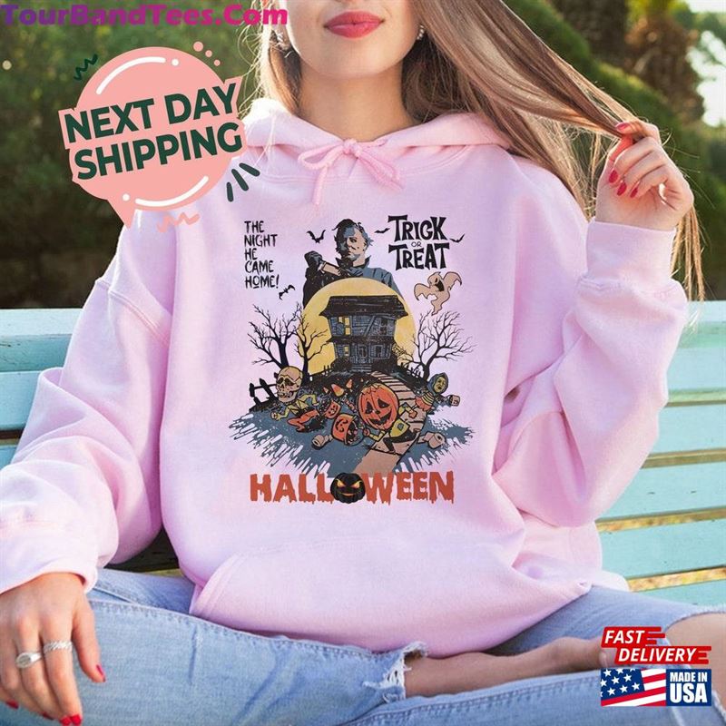 Vintage Michael Myers Sweatshirt Micheal Halloween Shirt Safety Hoodie Unisex 29Uf122680 – Utopia Fashion