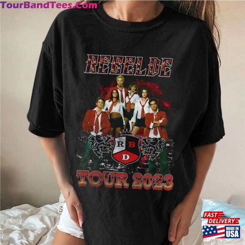 Vintage Rbd Soy Rebelde T-Shirt Band World Tour Sweatshirt Logo Merch Unisex 29Uf118830 – Utopia Fashion