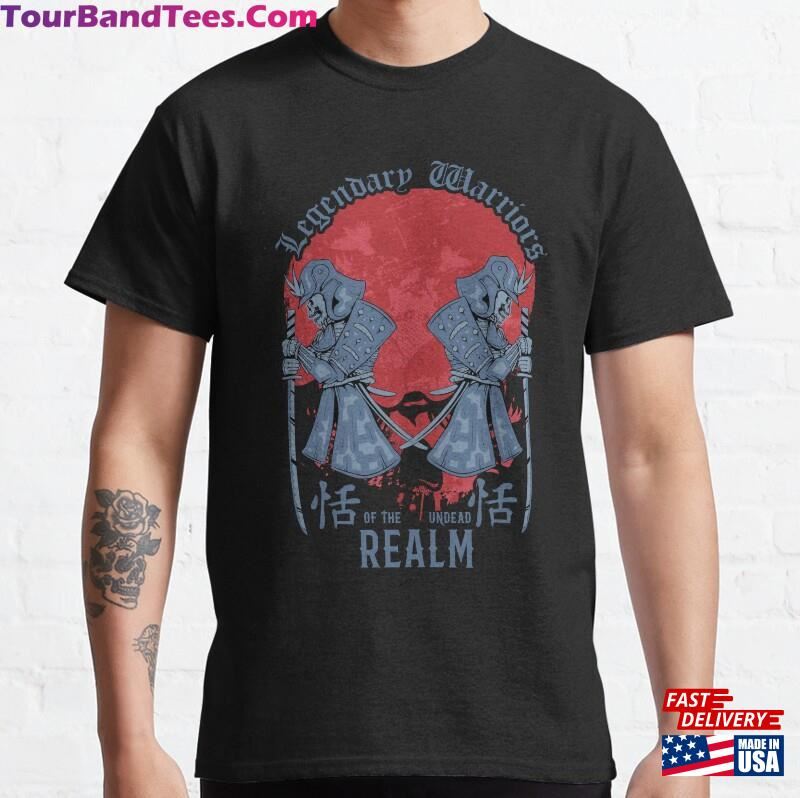 Vintage Realm Of Undead Legendary Warriors Classic T-Shirt Hoodie Unisex 29Uf123356 – Utopia Fashion