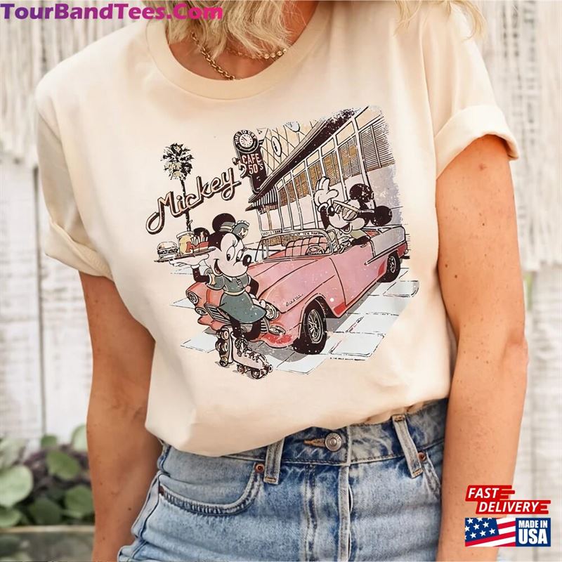 Vintage Retro Disney World Shirt Mickey Minnie Sweatshirt T-Shirt 29Uf136488 – Utopia Fashion