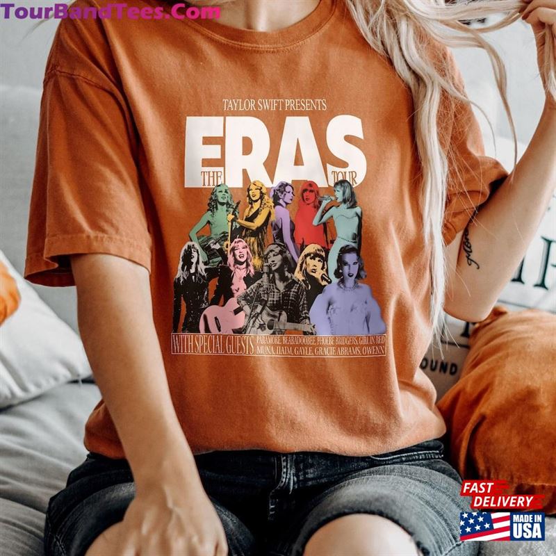 Vintage Retro Taylor The Eras Tour Shirt Swiftie T-Shirt Classic 29Uf122631 – Utopia Fashion