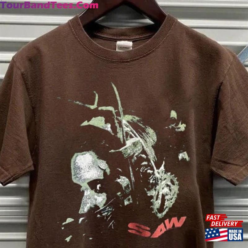 Vintage Saw Reverse Bear Trap Movie Promo Tee 90S T-Shirt Sweatshirt Classic 29Uf136675 – Utopia Fashion